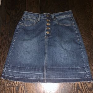NWOT denim skirt